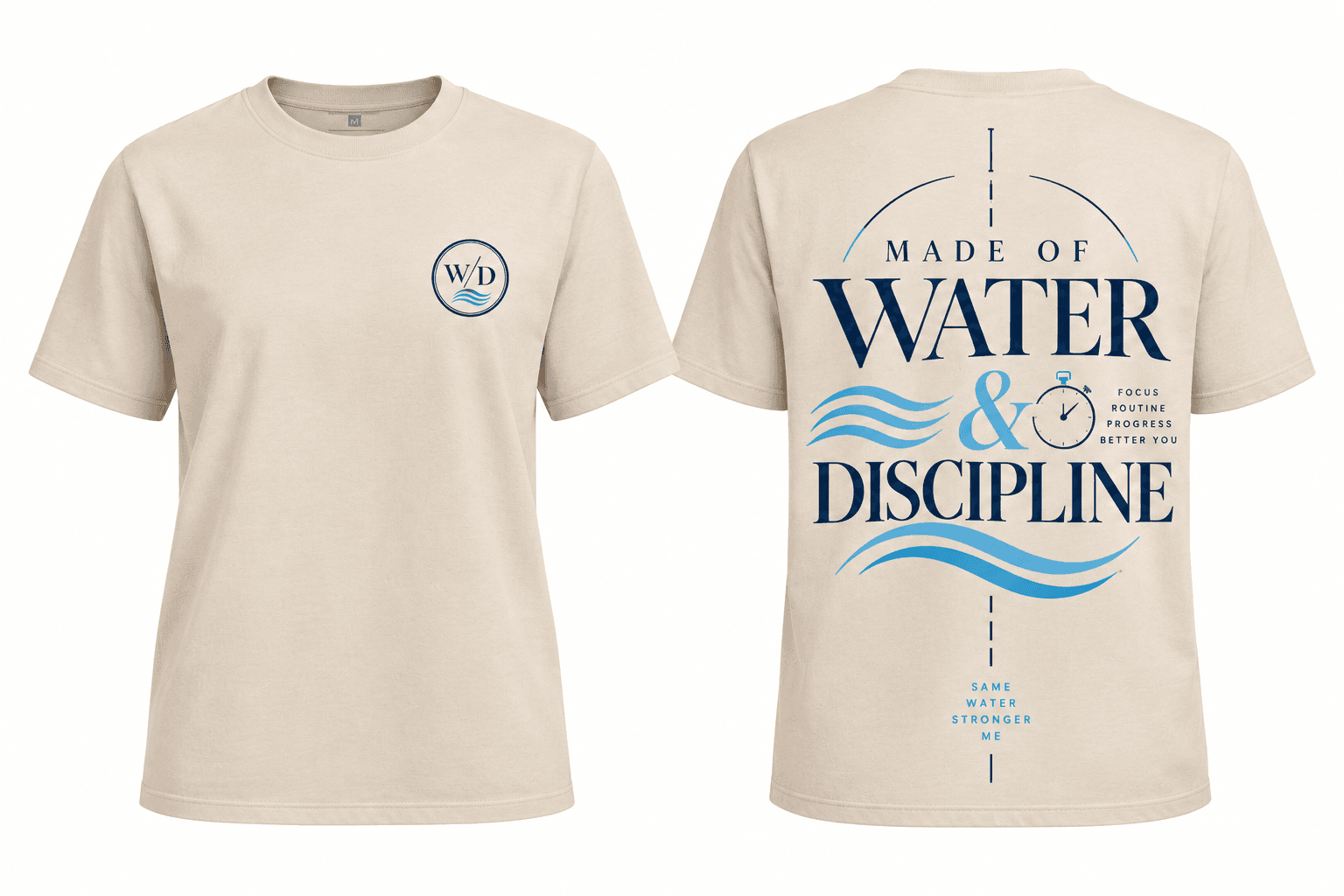 Camiseta Laiza Ribeiro Water & Discipline